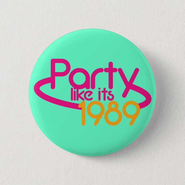 PARTYnågot liknande är det 1989 Knapp (Framsida)