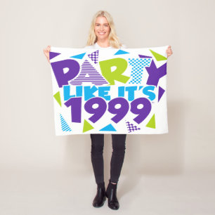 Partynågot liknande är det 1999®™ filten - de fleecefilt