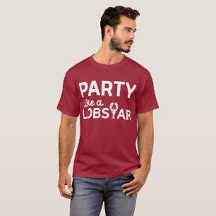 Partynågot liknande en Lobstar med den T Shirt
