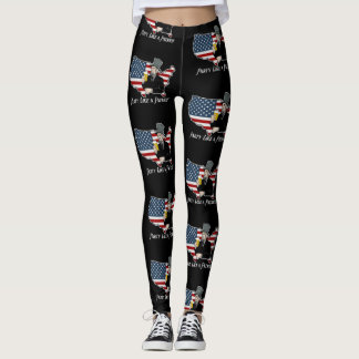 Partynågot liknande en patriot leggings