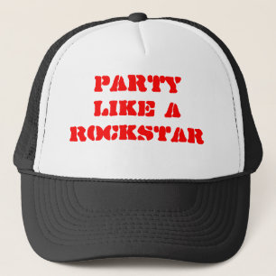 Partynågot liknande en Rockstar Keps