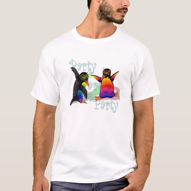 Partypingvin T-shirt (Framsida)