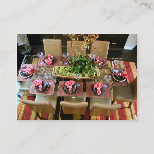 PartyPlannervisitkort Visitkort (Framsida)