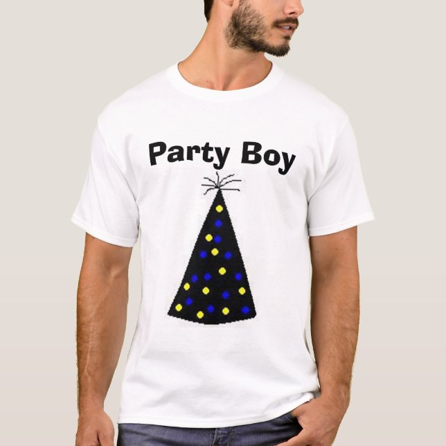 Partypojke Tee (Framsida)