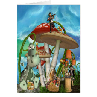 Partyroligt Hälsningskort