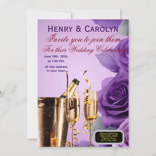 Partysyrsa Inbjudningar (Framsida)