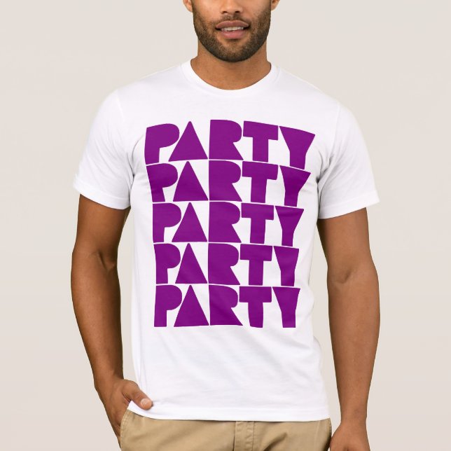 PARTYT-TRÖJA T-SHIRT (Framsida)