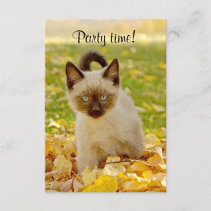 "PartyTime" inbjudan