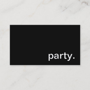 Partyvisitkort Visitkort
