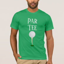ParutslagsplatsT-tröja med golfbollen på