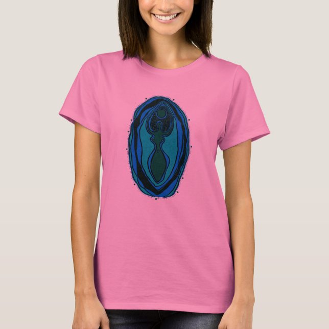 Parvarti Goddess Yoni T Shirt (Framsida)