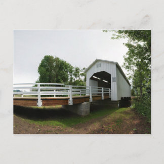 Parvin Covered Bridge Vykort