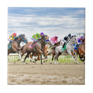 Parx tävla - Pennsylvania Derby dag Kakelplatta
