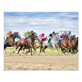 Parx Tävla - Pennsylvania Derby Day Fototryck