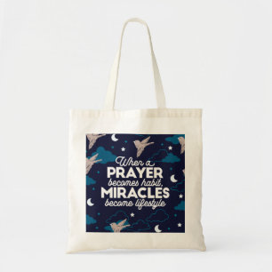 Paryer- och Miracles-offerter Tygkasse