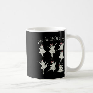 Pas De Boo-re Ballerina Ghost Halloween Spooky Sea Kaffemugg