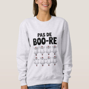 Pas de Boo-re Ballerina Spöke Halloween Kuslig T Shirt
