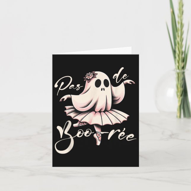 Pas De Boo-rée Balettdansare Spöddanslärare H Kort (Framsida)
