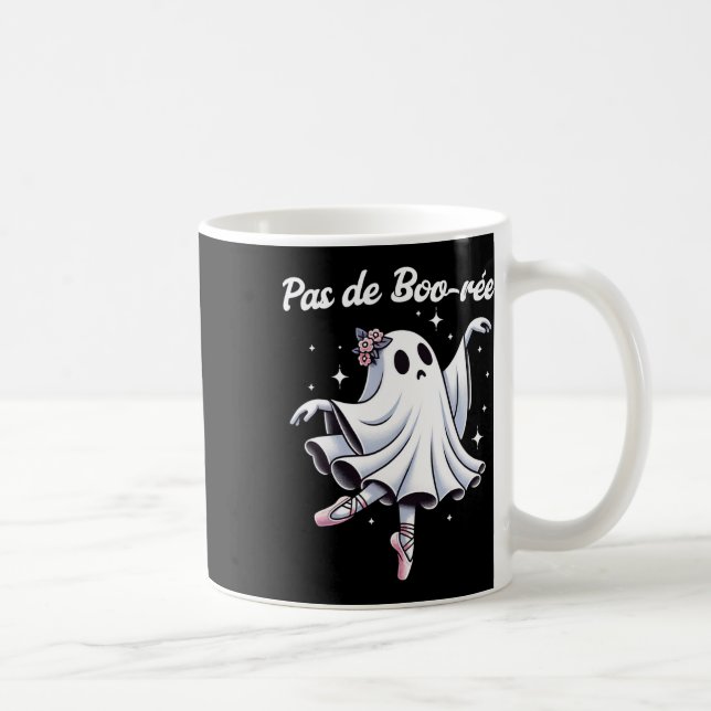 Pas De Boo-rée Ballet Dancer Ghost Dance Teacher H Kaffemugg (Höger)