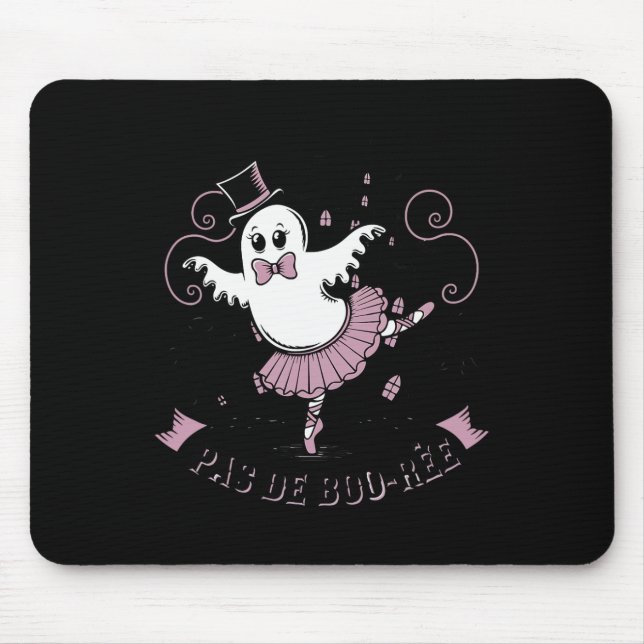 Pas De Boo-rée Ballet Dancer Spooky Ghost Hallowee Musmatta (Framsidan)