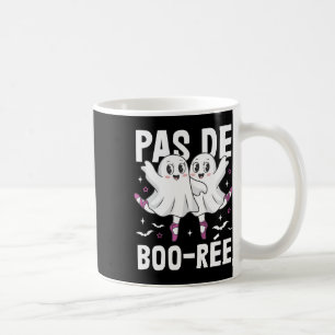 Pas De Boo-rée Ballet Dancing Ghost Ballerina Hall Kaffemugg
