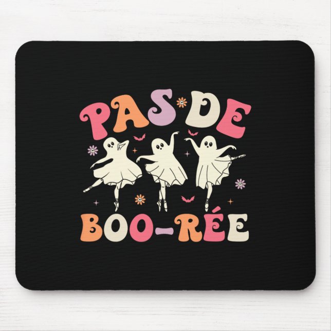 Pas De Boo-rée Cute Ballet Spöken Dancing Teacher Musmatta (Framsidan)