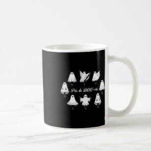 Pas De Boo-rée Funny Ballet Spöken Dance Halloween Kaffemugg
