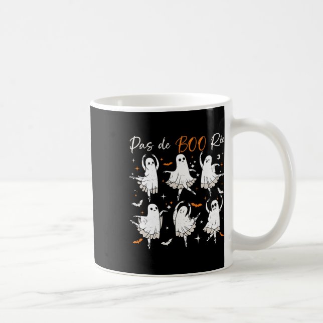 Pas De Boo-rée Funny Ballet Spöken Dance Teacher H Kaffemugg (Höger)