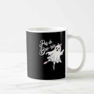 Pas De Boo-rée Funny Ballet Spöken Halloween Dance Kaffemugg