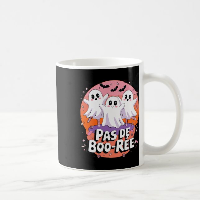 Pas De Boo-rée Ghost Ballet Dance Teacher Funny Ha Kaffemugg (Höger)
