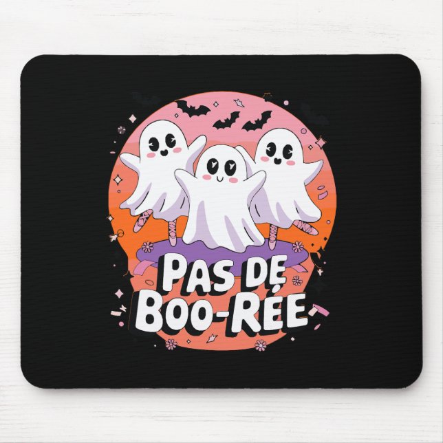 Pas De Boo-rée Ghost Ballet Dance Teacher Funny Ha Musmatta (Framsidan)
