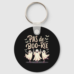 Pas De Boo-rée Ghost Ballet Dancer Halloween Dance Nyckelring