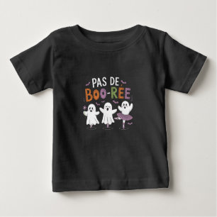Pas de BOO-ree Ghost Ballet Dancer Teacher T Shirt