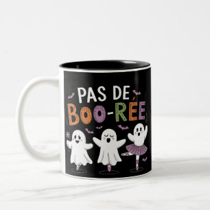 Pas de BOO-ree Ghost Ballet Danslärare Två-Tonad Mugg