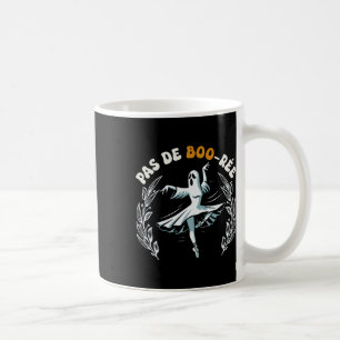 Pas De Boo-rée Spooky Halloween Ghost Ballet Dance Kaffemugg