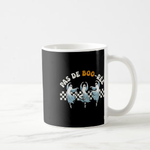 Pas De Boo-rée Spooky Halloween Ghost Ballet Dance Kaffemugg