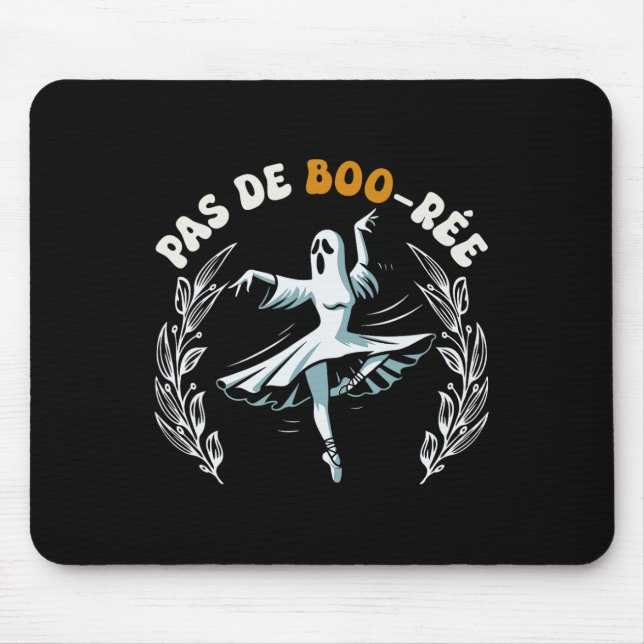 Pas De Boo-rée Spooky Halloween Ghost Ballet Dance Musmatta (Framsidan)