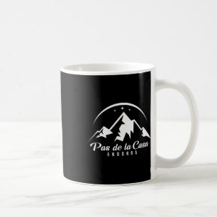 Pas De La Casa Andorra Ski Resort Skiing Snowboard Kaffemugg