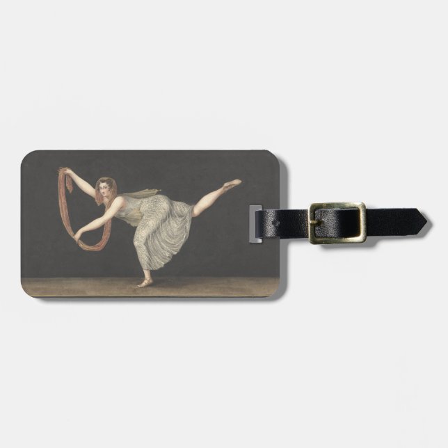 Pas-de-Sjal dans Annette Kobler Amsterdam 1812 Bagagebricka (Horisontell Framsida)