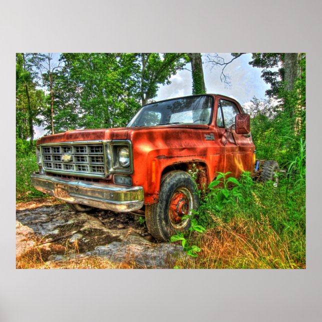 Pa's Lastbil Poster (Framsidan)