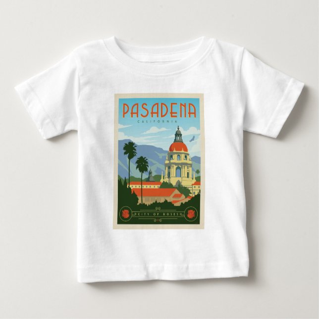 Pasadena, CA T Shirt (Framsida)