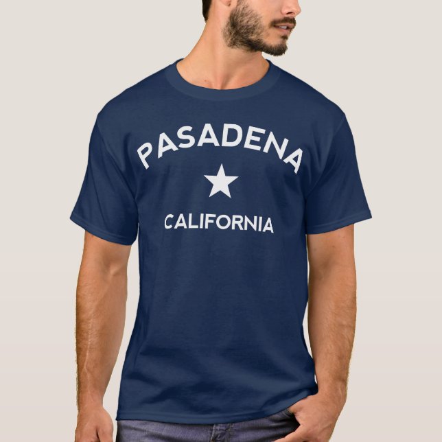 Pasadena California T-Shirt (Framsida)
