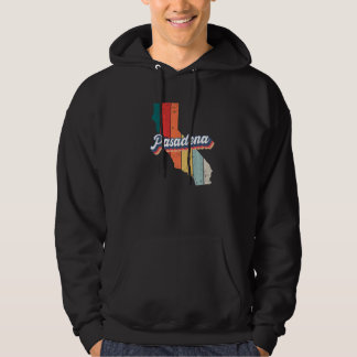 Pasadena City Retro Vintage Hemstad Kalifornien Pr Hoodie