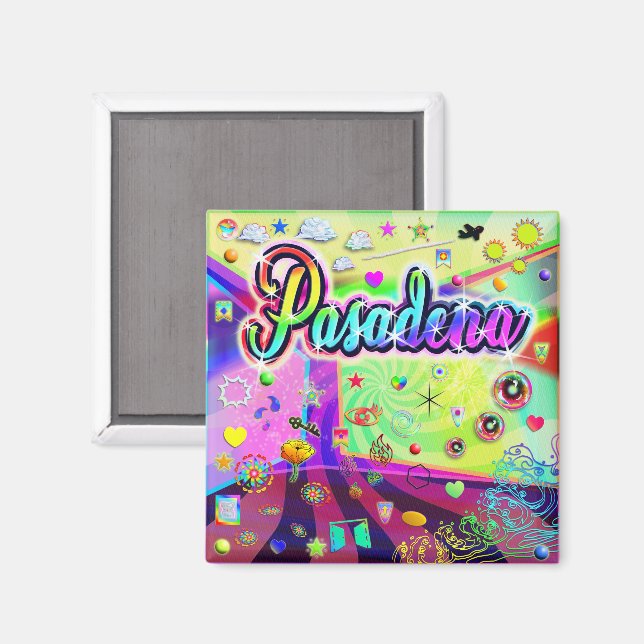 Pasadena Cool Energy Magnet (Front/Back)