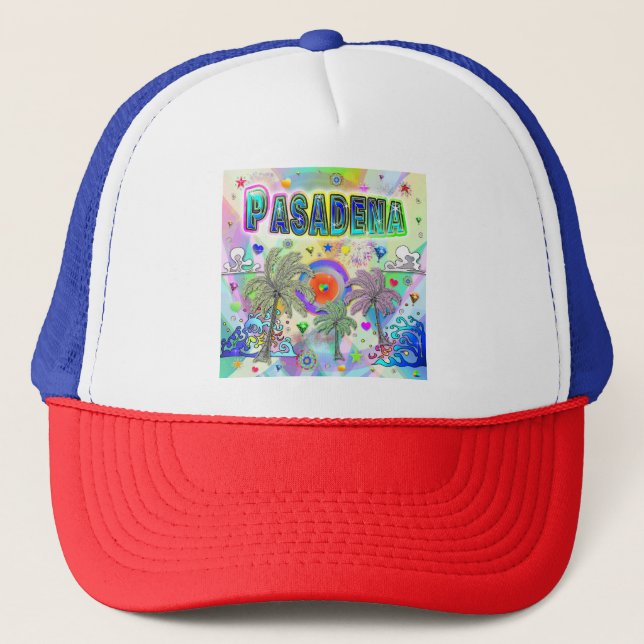 Pasadena Deep Dream Hat Keps (Framsida)