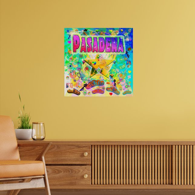 Pasadena Epoch Hour Poster (Vardagsrum 2)