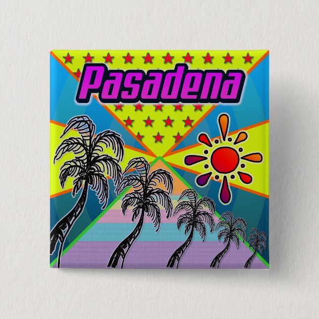 Pasadena Freedom Button Knapp (Framsida)