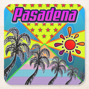 Pasadena Freedom Underlägg Papper Kvadrat