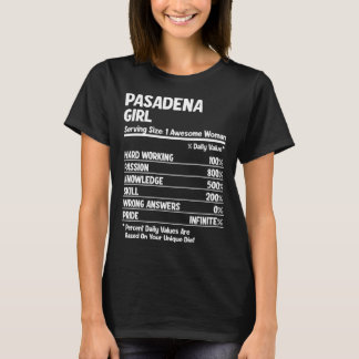 Pasadena Girl T Shirt