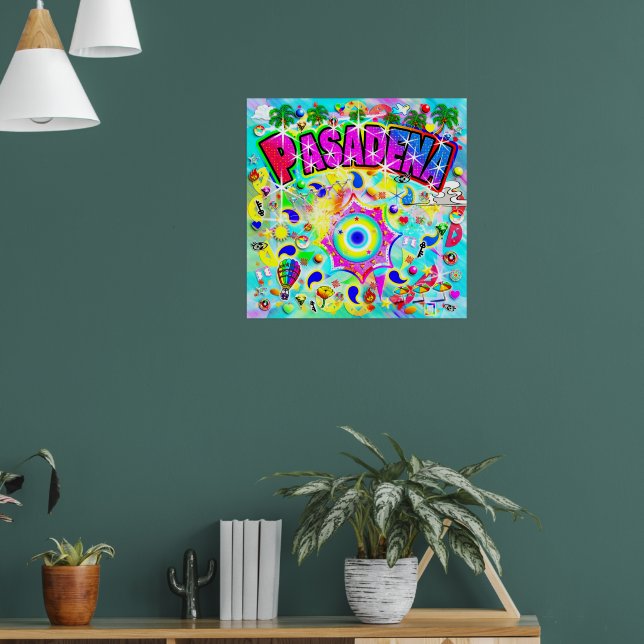 Pasadena Mystic Dance Poster (Vardagsrum 1)